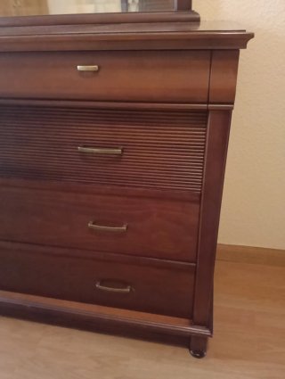 Muebles dormitorio matrimonio de madera