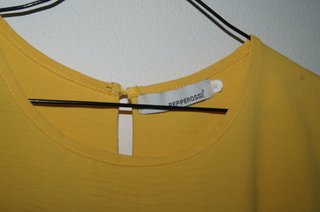 Camisola Amarela Manga Cava - XL