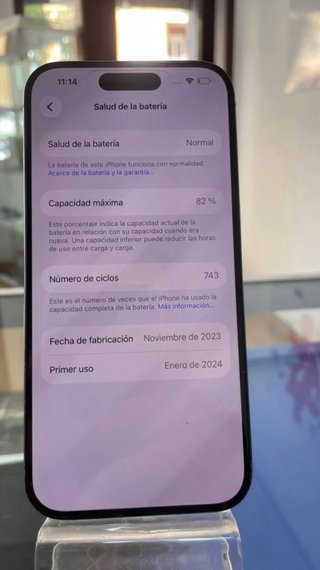 iPhone 15 Pro Azul Marino 128GB