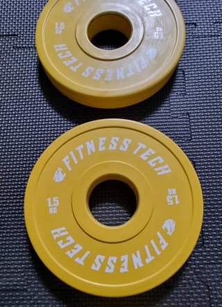 Discos Pesas FitnessTech 1.5kg (2 uds)