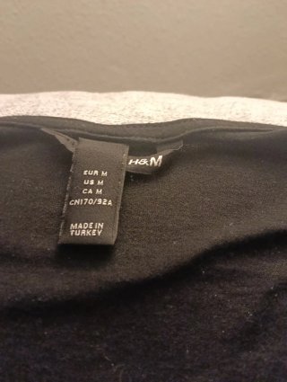 Camiseta negra mujer