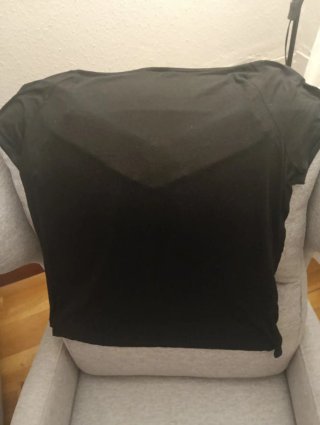 Camiseta negra mujer