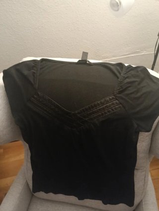 Camiseta negra mujer