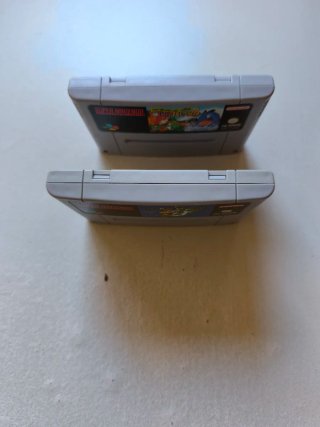 Lote SNES: Yoshi's Island y Mario World