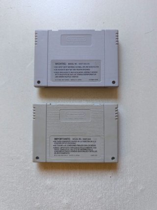 Lote SNES: Yoshi's Island y Mario World