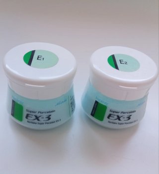 Cerámica Dental Noritake EX-3 Esmalte E1 y E2 Nuev