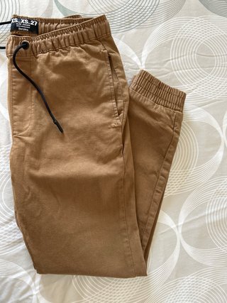 Pantalones Jogger Marrones