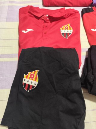 Equipación FFBR Fútbol Base Reus