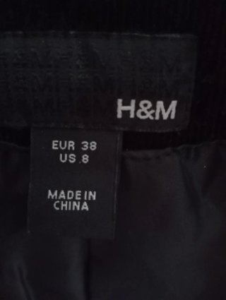 Americana de pana H&M Talla M