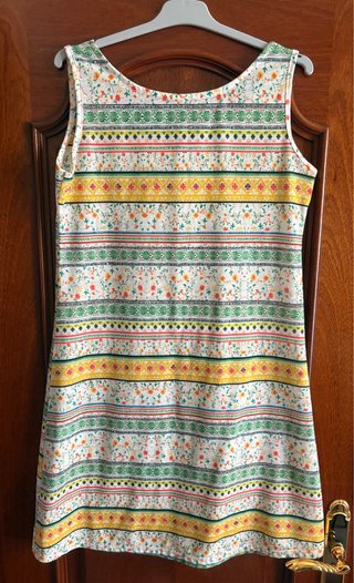 Vestido estampado M