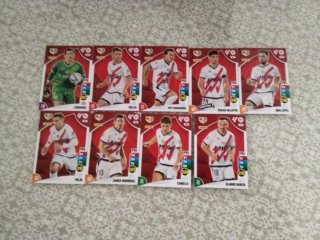Cartas Fútbol Rayo Vallecano 2024-2025
