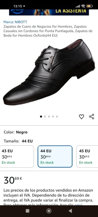 Mocasines de cuero negros