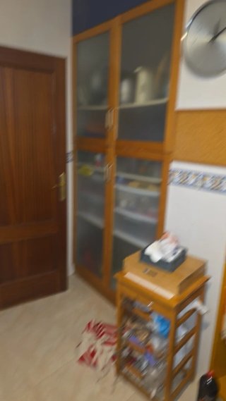 Mueble Cocina Azul y Amarillo