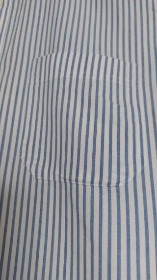 Camisa Eticco Rayas Azul y Blanca Talla M