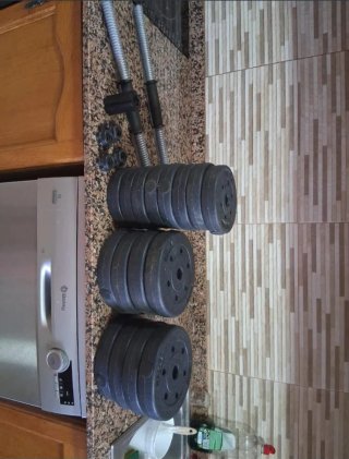 Mancuernas ajustables hasta 30 kg
