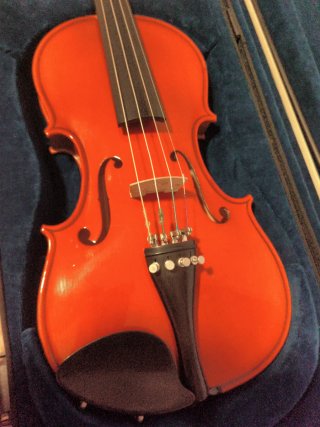 Violín 3/4 marca hora