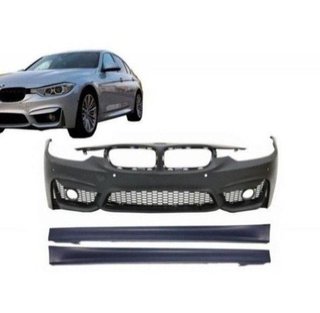 Pack Frontal M3 y taloneras para BMW Serie 3 F30