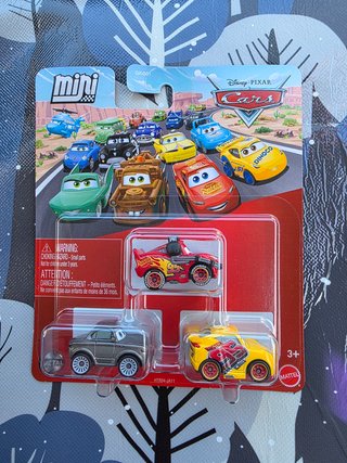 Mini Cars Disney Pixar Set