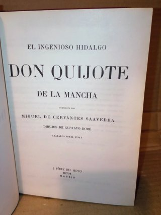 Don Quijote de la Mancha Libro Clásico