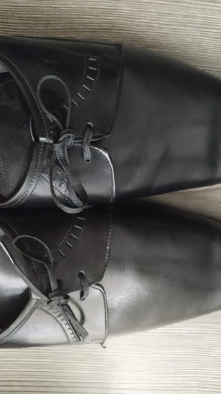 zapatos vestir o boda nuevos con cordones n 42 43