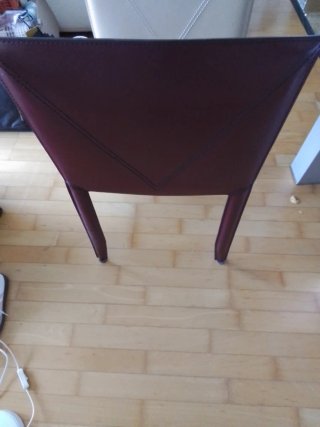 Silla Cattelan Italia Piel Diseño Italiano