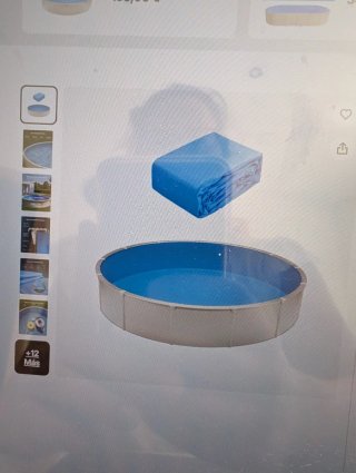 Liner Piscina Redonda 350x120 Sin Usar