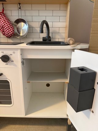 Cocinita de juguete con accesorios