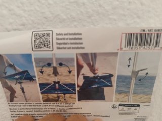Sombrilla Tommy Bahama 2.3mts Azul