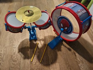 Batería Infantil Spiderman