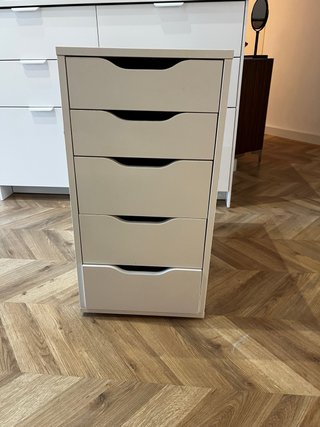 Cajonera Ikea Alex Blanca