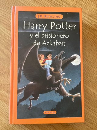 1ª EDICIÓN Harry Potter y el prisionero de Azkaban