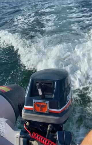 Barca Neumática Tobin Sports + Motor 15cv+Remolque