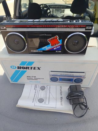 Radio Cassette Portátil Hortex PC-1050
