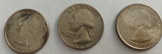 Moneda Conmemorativa cuarto Dólar USA