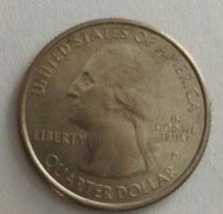 Moneda Conmemorativa cuarto Dólar USA
