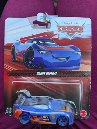 Cars Barry Depedal Mattel Metal