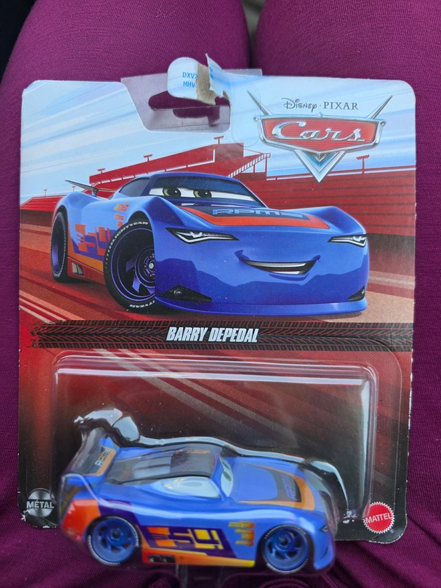 Cars Barry Depedal Mattel Metal