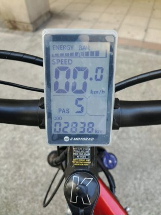 Bicicleta Eléctrica E-Motorad Roja