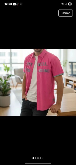 Camisa Diesel fucsia Talla L