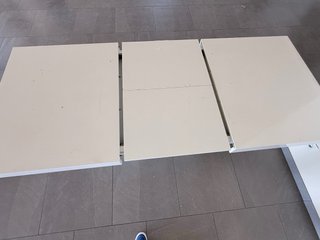 OPORTUNIDAD 1 semana!Mesa extensible blanca