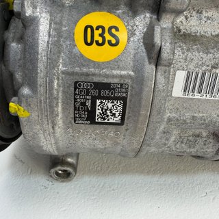Compresor aire acondicionado Audi A6 2.0 TDI 4G0260805Q