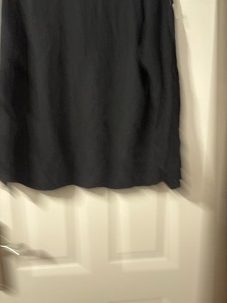 Camisa Zara negra con perlas