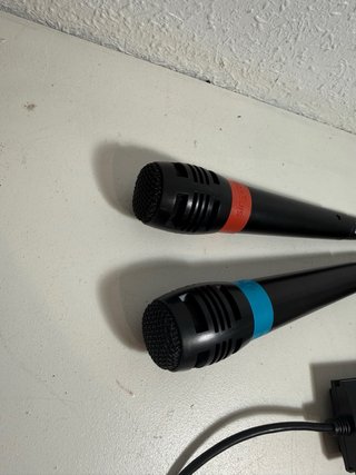 PS2 - Micrófonos Singstar y EyeToy