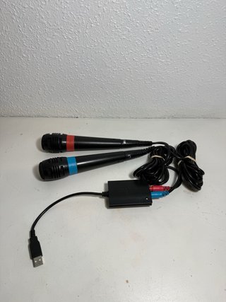 PS2 - Micrófonos Singstar y EyeToy