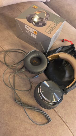 Auriculares DJ OneOdio Pro10 Negro/Dorado
