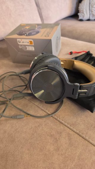 Auriculares DJ OneOdio Pro10 Negro/Dorado