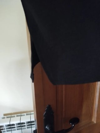 Elegante camisa negra verano. Sfera talla L