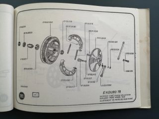 Manual Montesa Enduro 75 L. Años 70