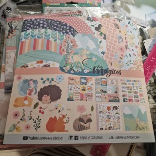 Papeles Scrapbooking 12x12 Johanna Rivero