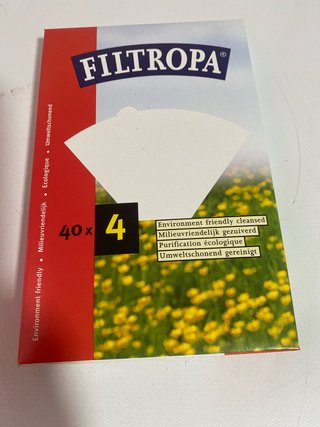 Filtros de café Filtropa 40x4 30 cajas de 40